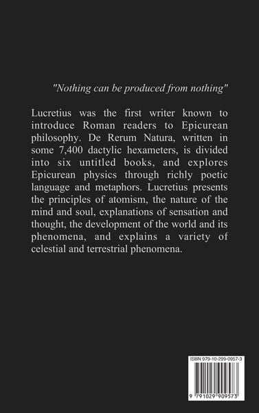 Produktbild: On the Nature of Things