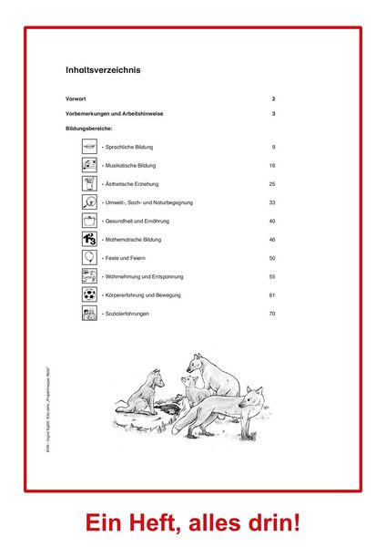 Produktbild: Kita aktiv Projektmappe Wald
