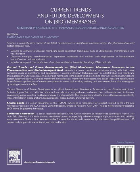 Produktbild: Current Trends and Future Developments on (Bio-) Membranes