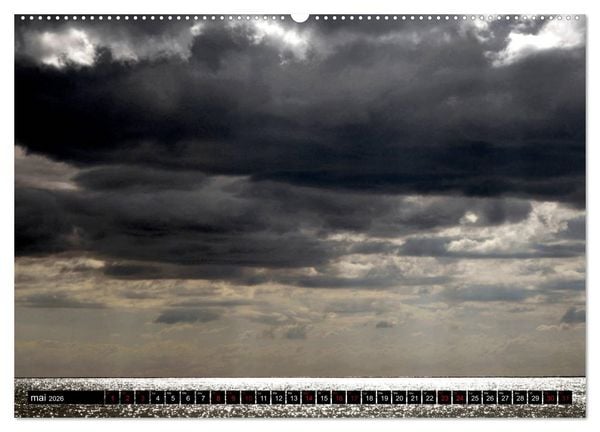 Produktbild: Un oc&eacute;an de lumi&egrave;re (Calendrier mural 2026 DIN A2 vertical) calendrier de bureau