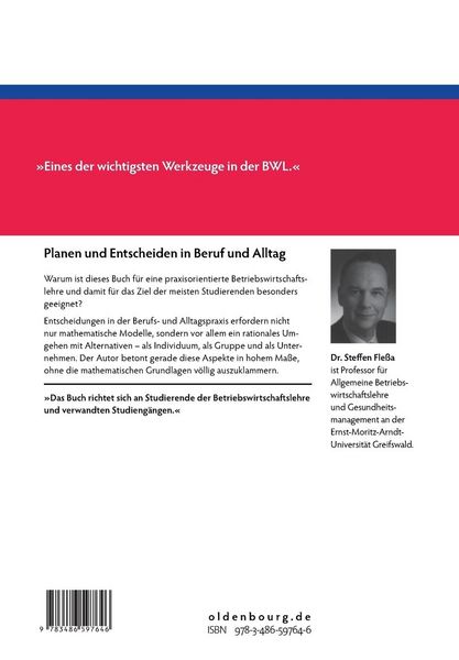 Produktbild: Planen und Entscheiden in Beruf und Alltag