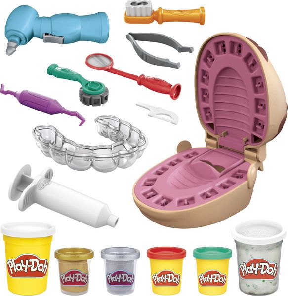 Produktbild: Hasbro F12595L0 - Play-Doh, Dr. Wackelzahn, Zahnarzt, Knete
