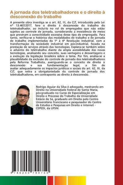 Produktbild: A jornada dos teletrabalhadores e o direito &agrave; desconex&atilde;o do trabalho