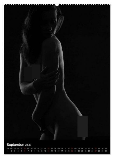Produktbild: Erotic Silhouettes / UK-Version (High Quality Premium Wall Calendar 2026 DIN A2 portrait),CALVENDO 12 Month Wall Calendar