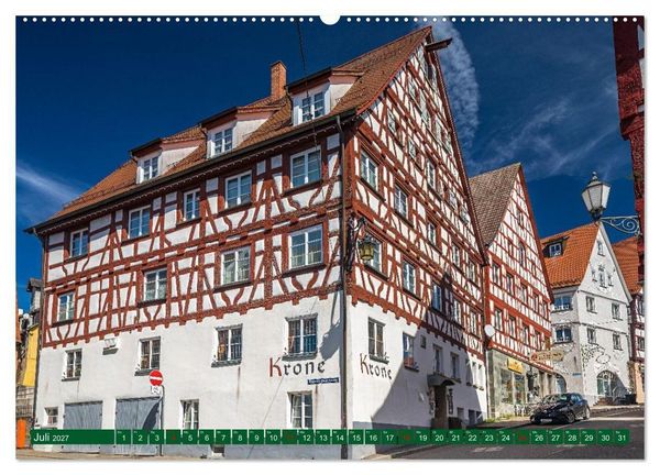 Produktbild: Pfullendorf - die Perle im Linzgau (Wandkalender 2027 DIN A2 quer), CALVENDO Monatskalender