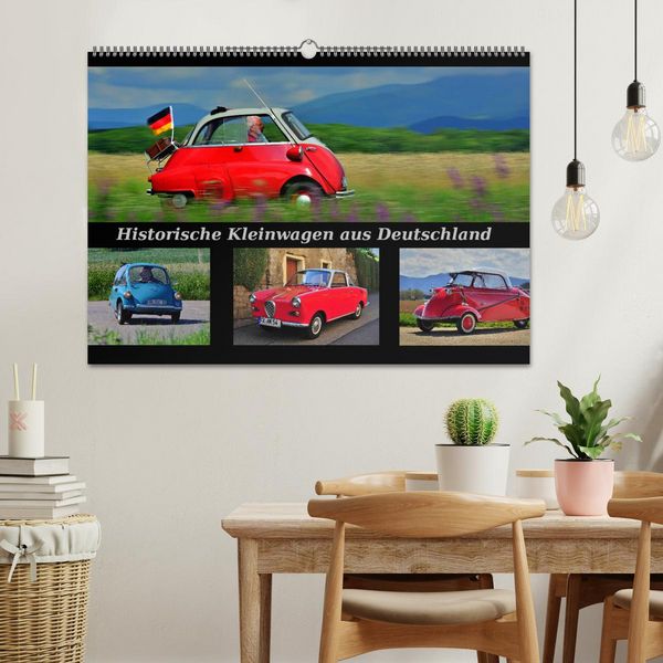 Produktbild: Historische Kleinwagen aus Deutschland (Wandkalender 2026 DIN A2 quer), CALVENDO Monatskalender