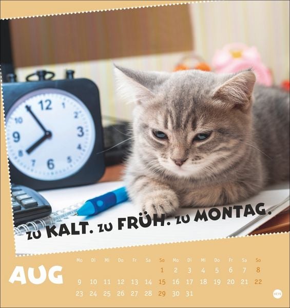 Produktbild: Mach mal Pause Postkartenkalender 2027 - F&uuml;r das Arbeitstier in dir