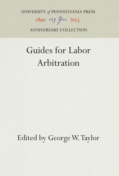 Produktbild: Guides for Labor Arbitration