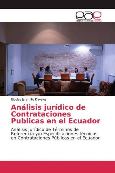 Produktbild: Jaramillo Davalos, N: An&aacute;lisis jur&iacute;dico de Contrataciones Pu