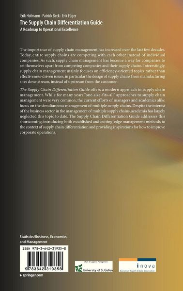 Produktbild: The Supply Chain Differentiation Guide
