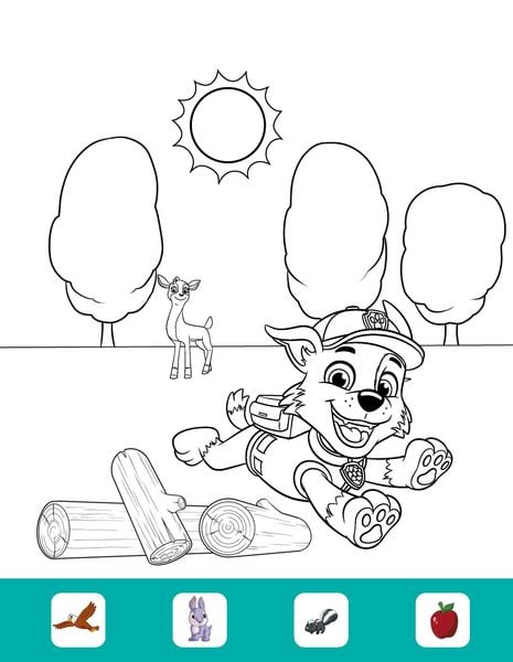 Produktbild: PAW Patrol Malbuch mit Zauberseiten