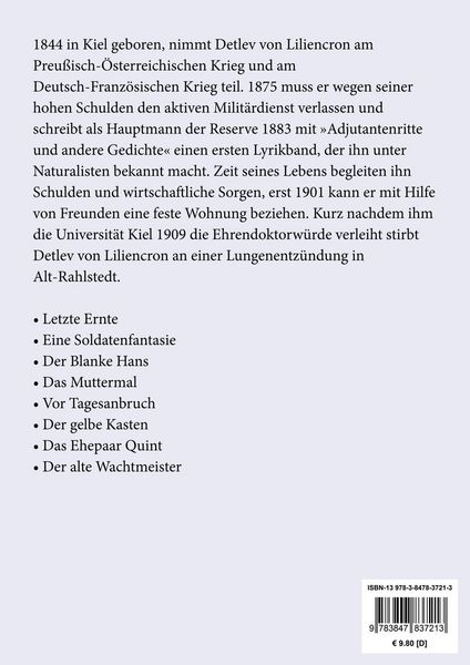 Produktbild: Letzte Ernte (Gro&szlig;druck)