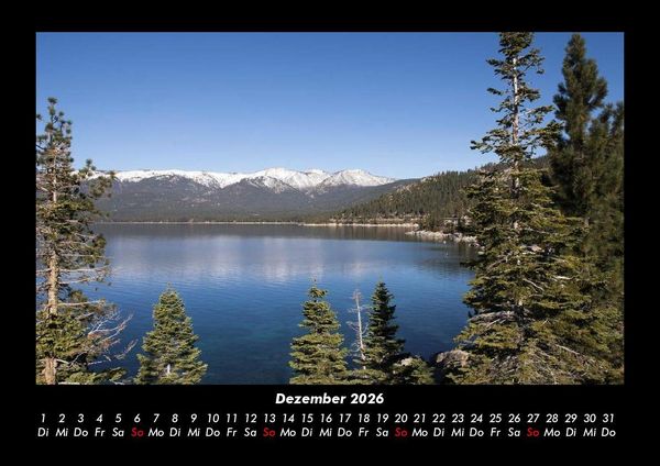 Produktbild: Seeblick 2026 Fotokalender DIN A3
