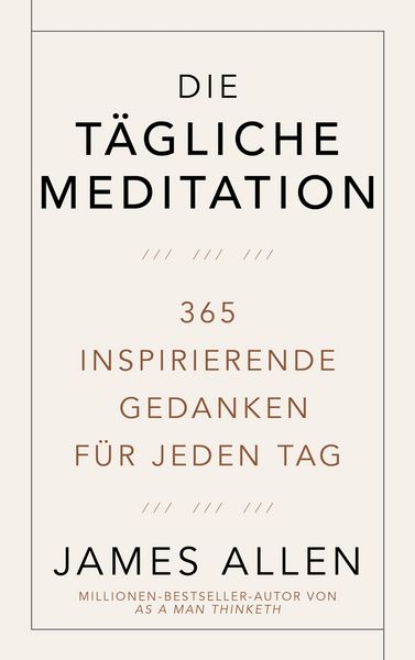 Produktbild: Die t&auml;gliche Meditation