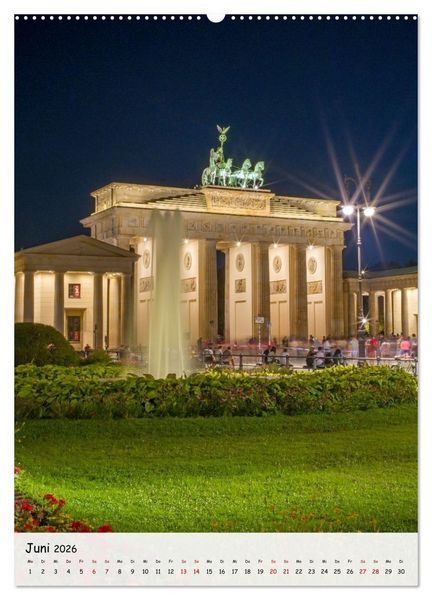 Produktbild: Berlin - Mitten drin! (Wandkalender 2026 DIN A2 hoch), CALVENDO Monatskalender