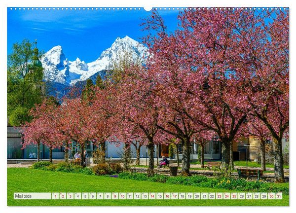 Produktbild: Mein Berchtesgadener Land - Wundersch&ouml;n zu jeder Jahreszeit (Wandkalender 2026 DIN A2 quer), CALVENDO Monatskalender