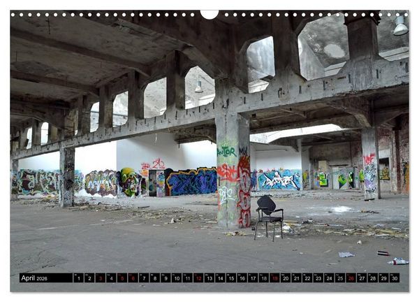 Produktbild: Industrie-Kultur 2026 (Wandkalender 2026 DIN A3 quer), CALVENDO Monatskalender