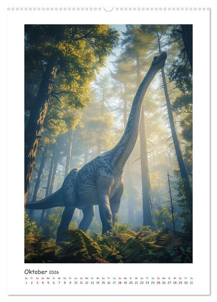 Produktbild: Ursprung der Giganten (hochwertiger Premium Wandkalender 2026 DIN A2 hoch), Kunstdruck in Hochglanz