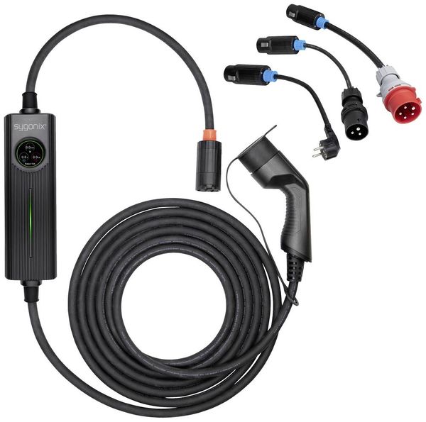 Produktbild: Sygonix Mobile Ladestation Typ 2 Mode 2 16A 11kW