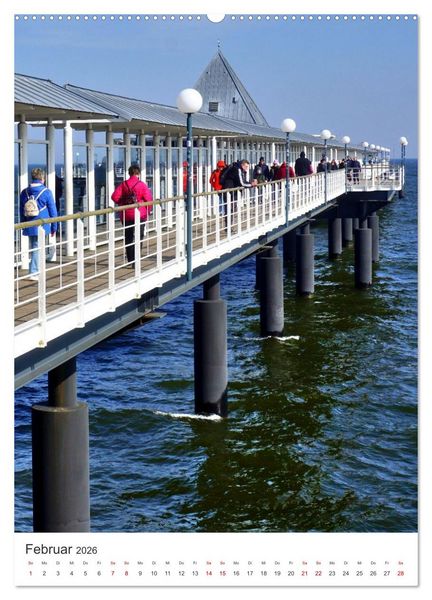 Produktbild: Ostseebad Heringsdorf (hochwertiger Premium Wandkalender 2026 DIN A2 hoch), Kunstdruck in Hochglanz