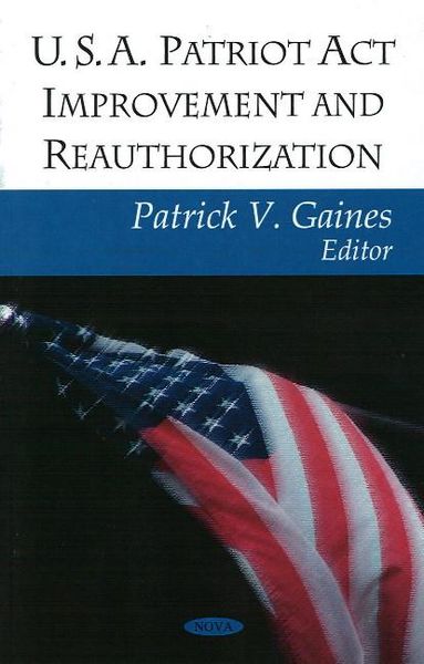 Produktbild: USA Patriot Improvement Reauthorization