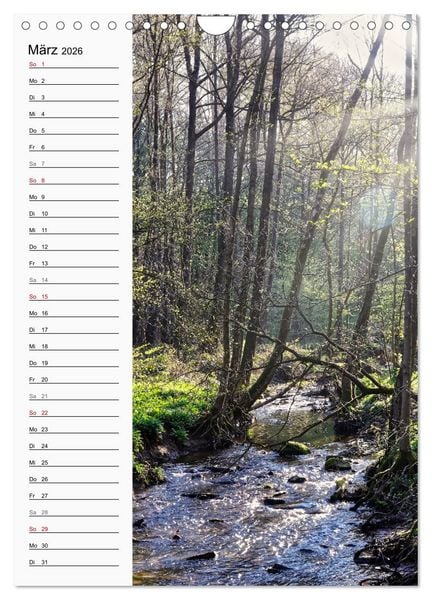 Produktbild: Nieste, Kleinod am Kaufunger Wald (Wandkalender 2026 DIN A4 hoch), CALVENDO Monatskalender