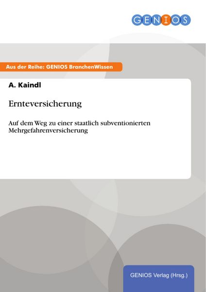 Produktbild: Ernteversicherung