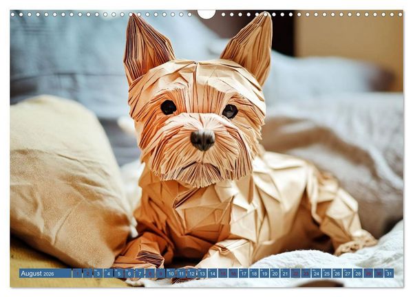 Produktbild: Wenn Papier zum Leben erwacht (Wandkalender 2026 DIN A3 quer), CALVENDO Monatskalender