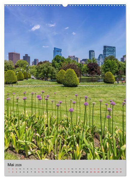 Produktbild: BOSTON Historie und urbane Idylle (Wandkalender 2026 DIN A2 hoch), CALVENDO Monatskalender
