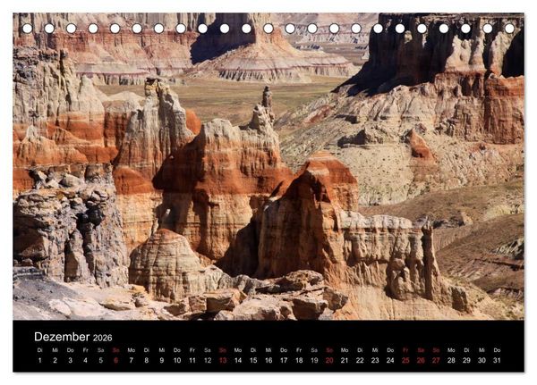 Produktbild: Felslandschaften (Tischkalender 2026 DIN A5 quer), CALVENDO Monatskalender