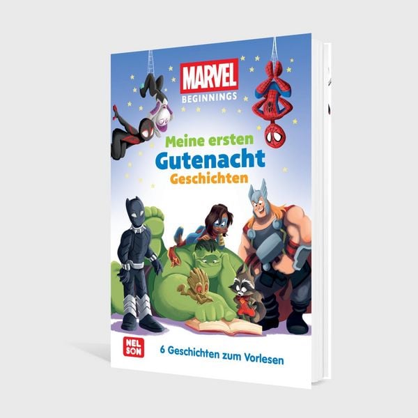 Produktbild: MARVEL Beginnings: Meine ersten Gutenacht-Geschichten