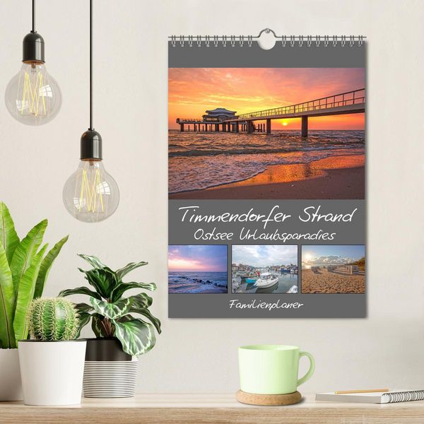 Produktbild: Timmendorfer Strand - Ostsee Urlaubsparadies (Wandkalender 2026 DIN A4 hoch), CALVENDO Monatskalender