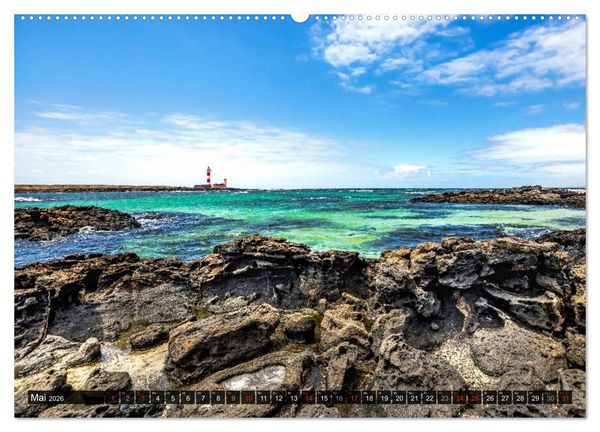 Produktbild: FUERTEVENTURA Paradiesische Impressionen der Insel (hochwertiger Premium Wandkalender 2026 DIN A2 quer), Kunstdruck in Hochglanz