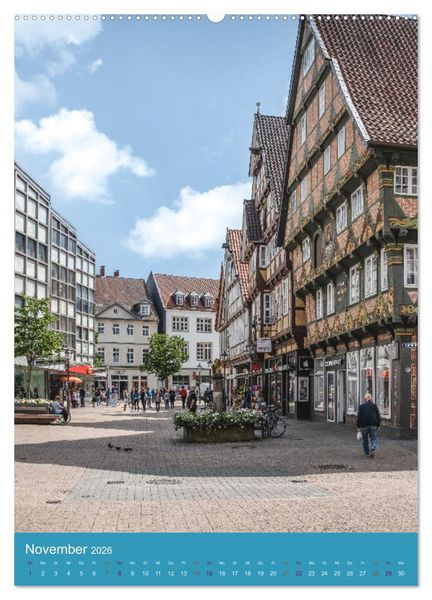 Produktbild: Celle in Niedersachsen (Wandkalender 2026 DIN A2 hoch), CALVENDO Monatskalender