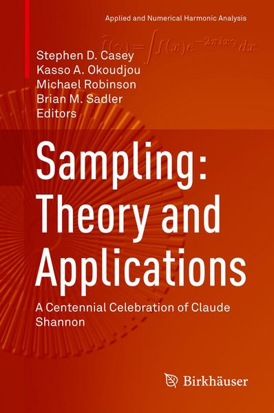 Produktbild: Sampling: Theory and Applications