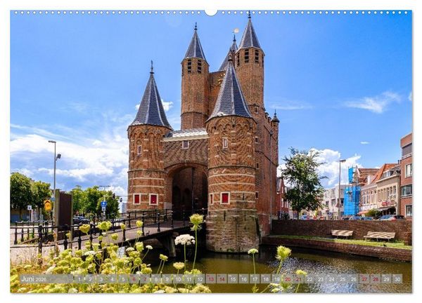 Produktbild: Ein Blick auf Haarlem (hochwertiger Premium Wandkalender 2026 DIN A2 quer), Kunstdruck in Hochglanz