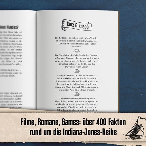 Produktbild: Unn&uuml;tzes Wissen f&uuml;r Indiana Jones Fans &ndash; Die inoffizielle Sammlung