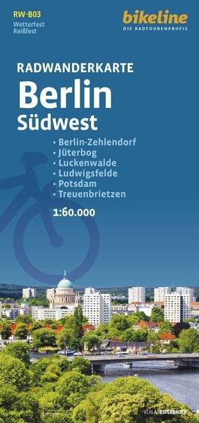 Produktbild: Radwanderkarte Berlin S&uuml;dwest RW-B03