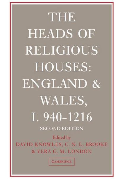 Produktbild: The Heads of Religious Houses