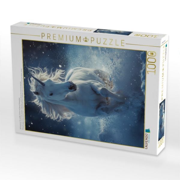 CALVENDO Puzzle 1000 Teile „Winterszene In Lappland“ – 64 X 48 Cm Foto-Puzzle Für Erwachsene & Puzzlefans