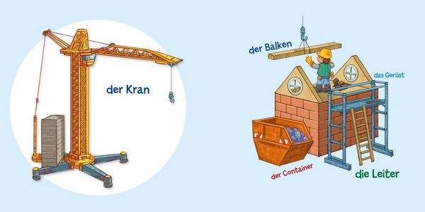 Produktbild: Baby Pixi (unkaputtbar) 101: HABA Meine ersten Wörter: Baustelle