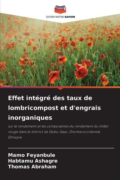 Produktbild: Effet int&eacute;gr&eacute; des taux de lombricompost et d'engrais inorganiques