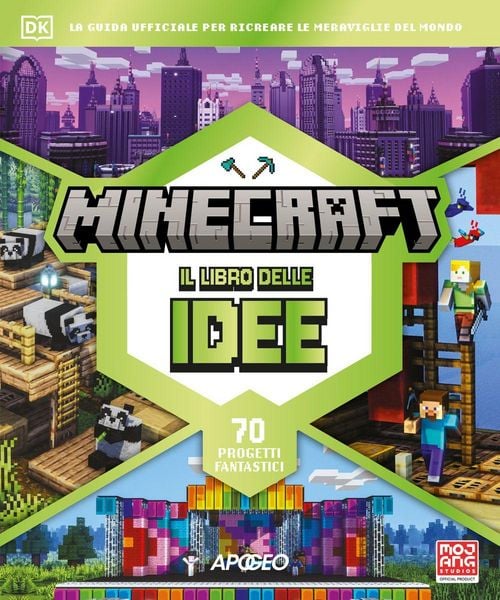 Produktbild: Minecraft il libro delle idee. La guida ufficiale per ricreare le meraviglie del mondo. 70 progetti fantastici
