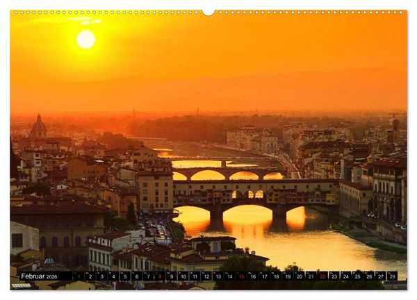 Produktbild: Italia (hochwertiger Premium Wandkalender 2026 DIN A2 quer), Kunstdruck in Hochglanz
