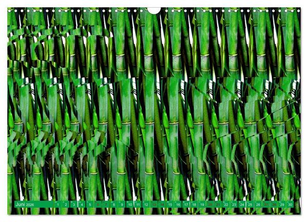 Produktbild: Magische Bilder - fantastische Stereogramme (Wandkalender 2026 DIN A3 quer), CALVENDO Monatskalender