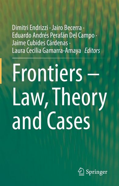 Produktbild: Frontiers - Law, Theory and Cases