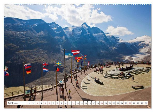 Produktbild: Rund um den Gro&szlig;glockner (Wandkalender 2026 DIN A2 quer), CALVENDO Monatskalender