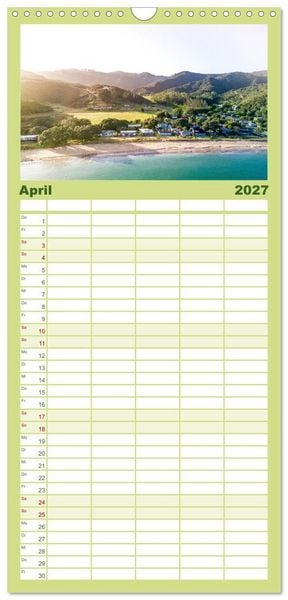 Produktbild: Familienplaner 2027 - Guinea - Das einzigartige Land in Westafrika. mit 5 Spalten (Wandkalender, 21 x 45 cm) CALVENDO
