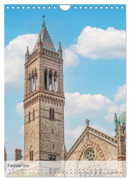 Produktbild: USA - Historisches Boston (Wandkalender 2026 DIN A4 hoch), CALVENDO Monatskalender