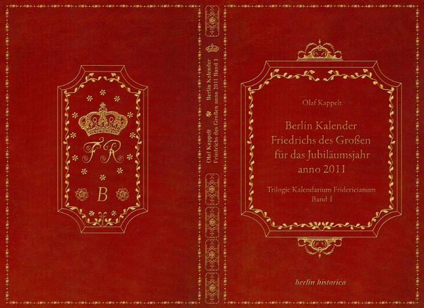 Produktbild: Berlin Kalender Friedrichs des Gro&szlig;en